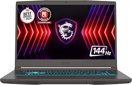 MSI لابتوب العاب رفيع 15 15.6 انش 144Hz FHD